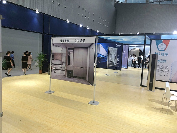 快展架搭建-展会背景板-展位搭建